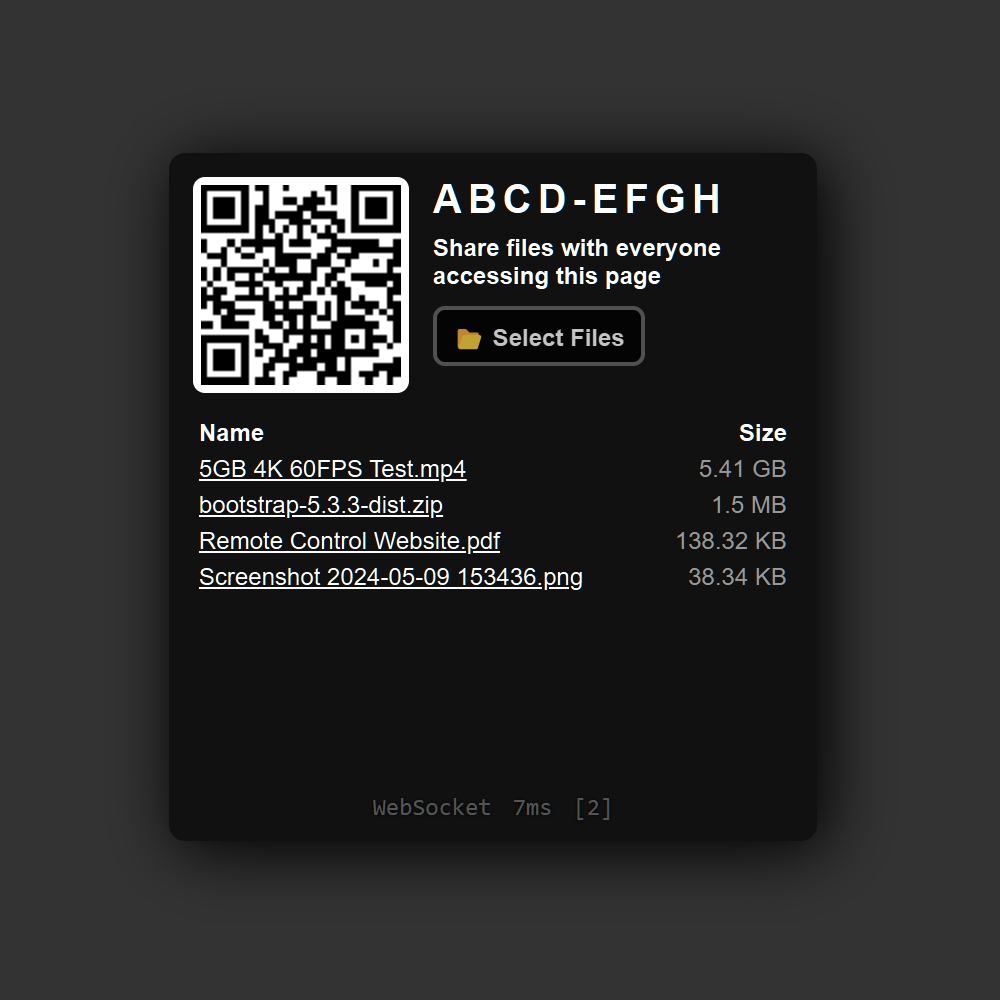 Shared File List